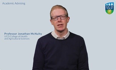 Professor Jonathan McNulty: Academic Advising - the advisor perspective