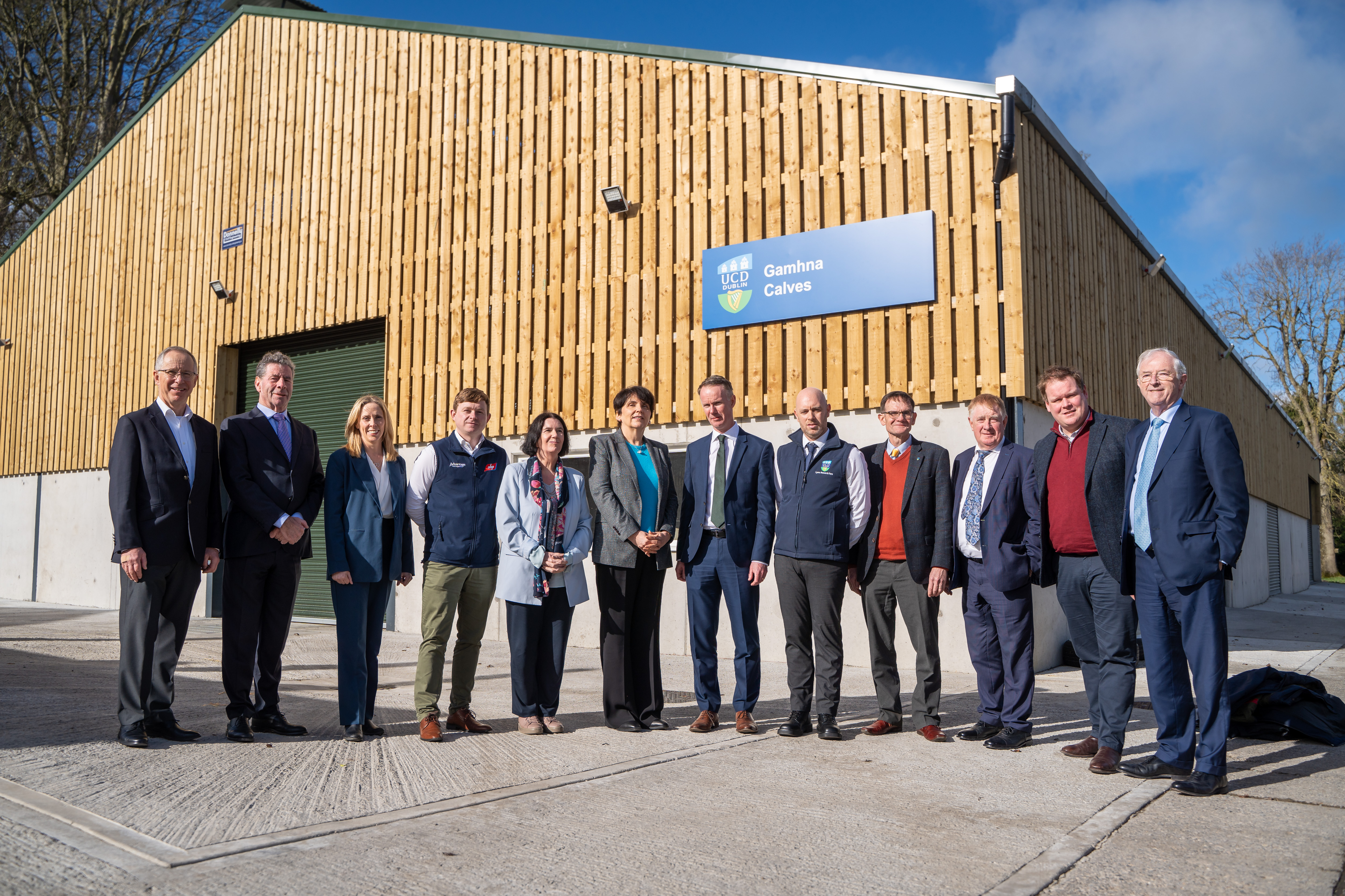 €1 million state-of-the art dairy calf rearing centre opens at UCD Lyons Farm.