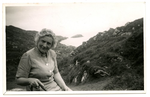 Papers of Kathleen O’Connell. Photograph taken during Kathleen O’Connell’s final holiday in Caherdaniel, [1955]