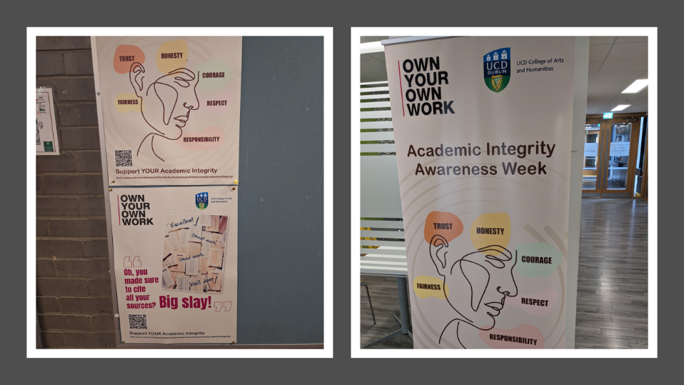 Photos from our Academic Integrity Awareness Weeks in 2024