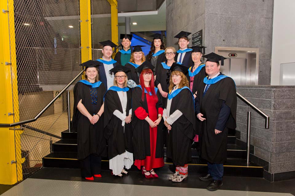 Group of Students at School Conferring