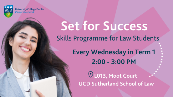 Set for Success, a skills event for law students