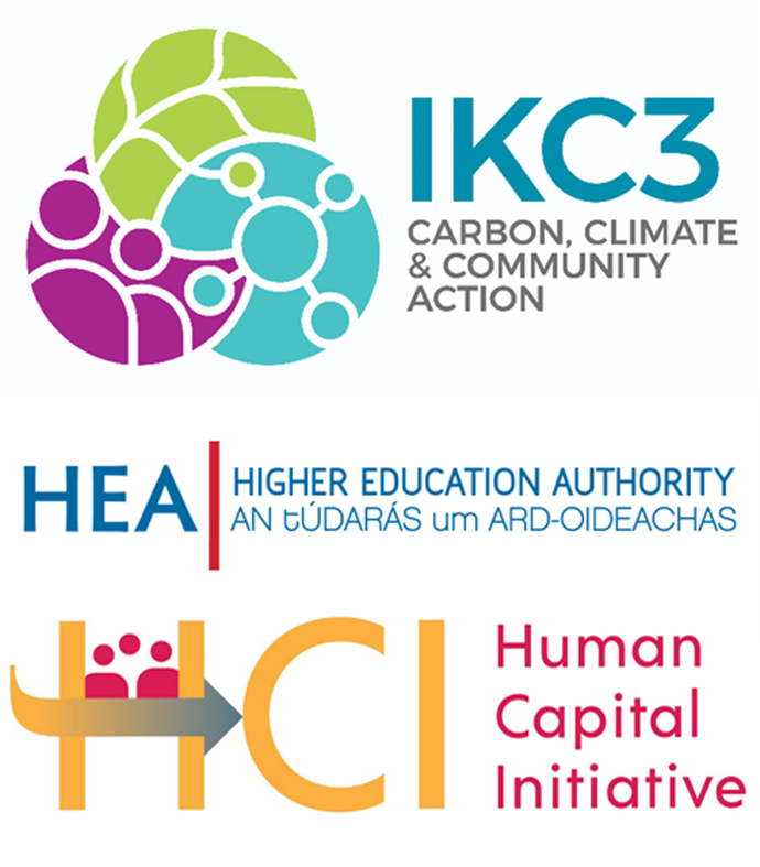 IKC3, HEA and HCI logos