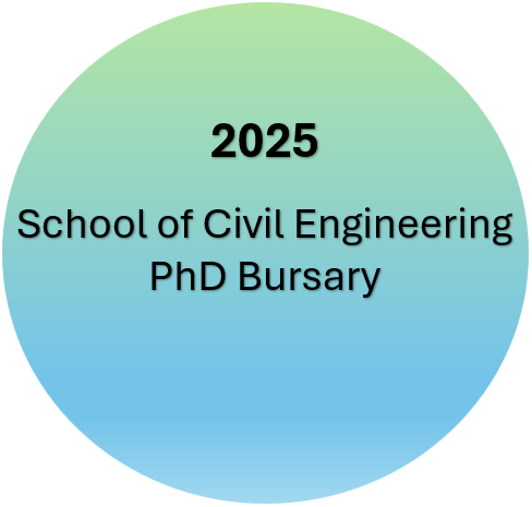 2025 School of Civil Engineering PhD Bursary