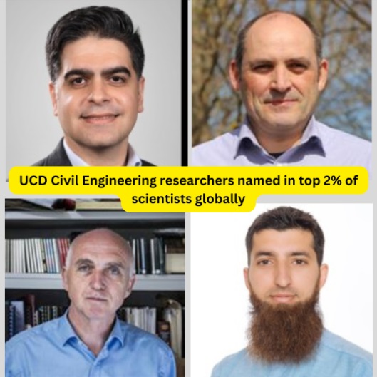 Dr. Abdollah Malekjafarian, Associate Professor Arturo Gonzalez, Prof. Eugene O'Brien and Dr. Mehran Khan