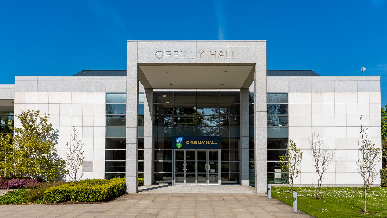 O'Reilly Hall main entrance