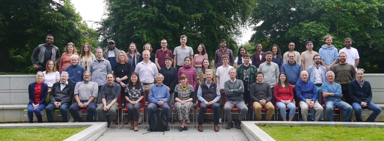 Staff and students of the School of Earth Sciences