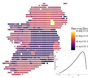 Pest map graphic of Ireland