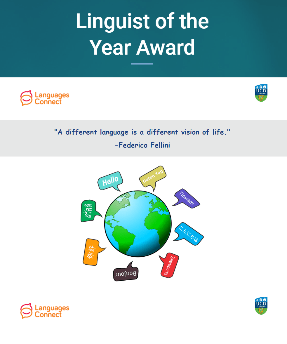 Linguist of the Year Award