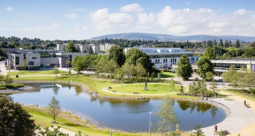 UCD lake, UCD campus