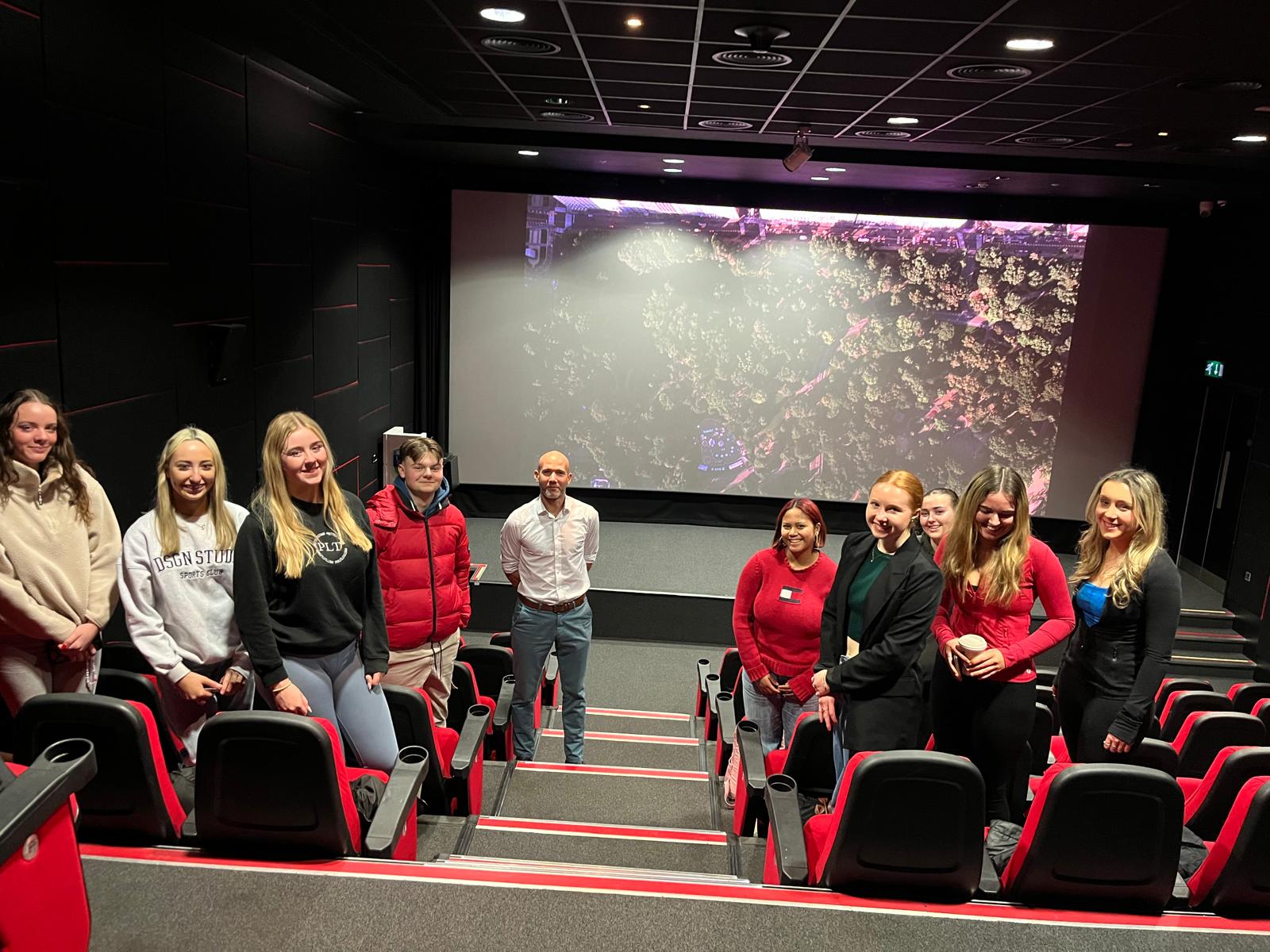 UCD Cinema, students