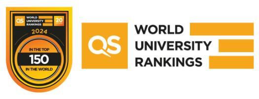 QS ranking 2024 University College Dublin 126th place
