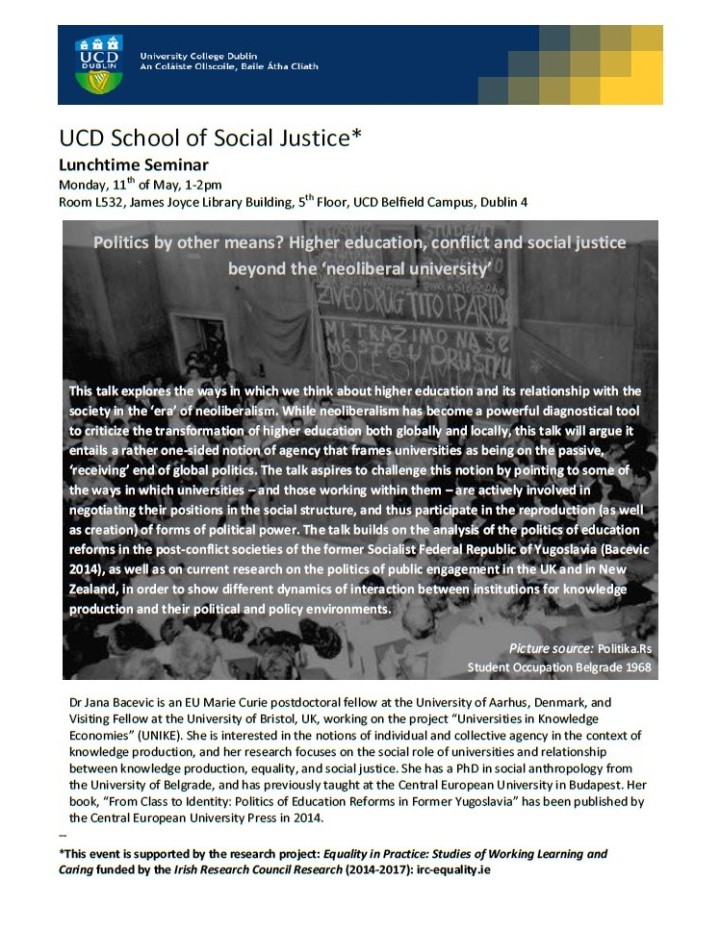 Lecture_Jana_Bacevic poster