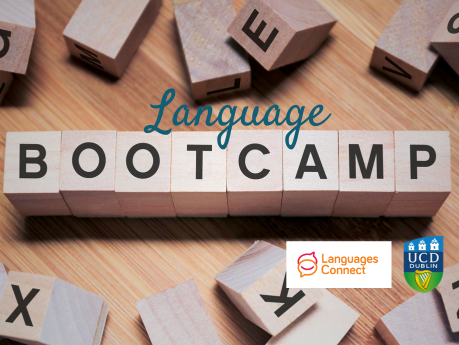 Wooden letter blocks writing the word Bootcamp