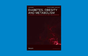 Black Diabetes Obesity and Metabolism journal cover on medium blue background