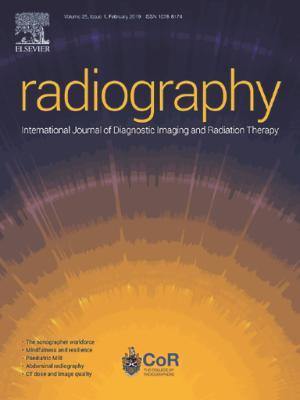 Radiography Journal Cover
