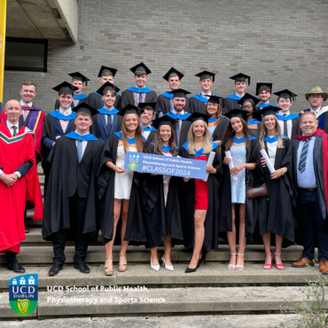 UCD graduates class photo