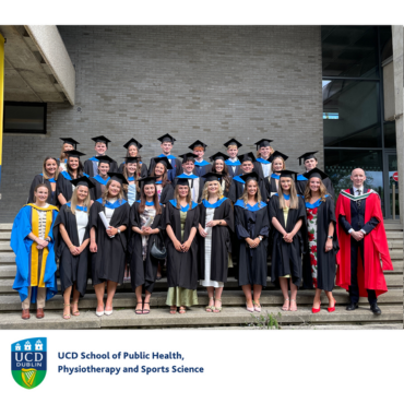 Group photo of UCD graduating class