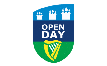 UCD logo containing the words Open Day