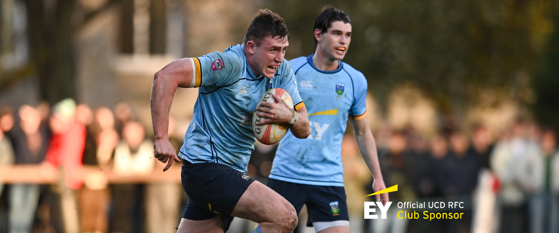 UCD RFC slider with EY logo