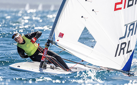 Ad Astra Academy sailing ace Eve McMahon wins second world title