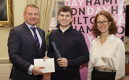 RIA awards Hamilton Prize to UCD maths ace Jack Sherry