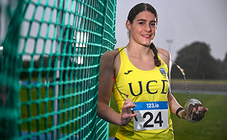 Nicola Tuthill wins Ireland’s first gold at European Throwing Cup