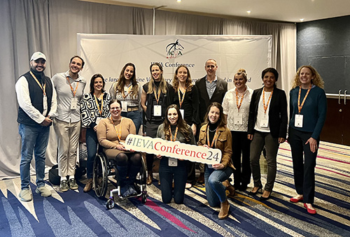 Members of the UCD School of Veterinary Medicine Equine Team at the Irish Equine Veterinary Association’s annual conference