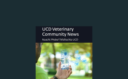 The 2024 edition of UCD Veterinary Community News focuses on \'Innovation & Impact\' - find out more here.