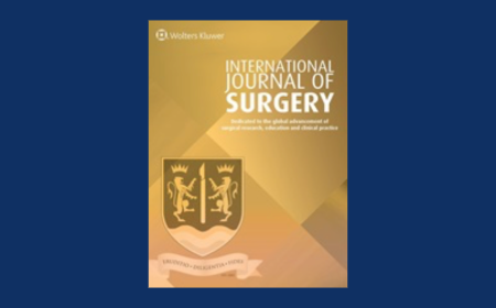 Cover of the International Journal of Surgery